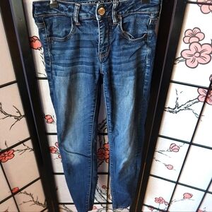 American Eagle Jegging Blue Jeans Size 2